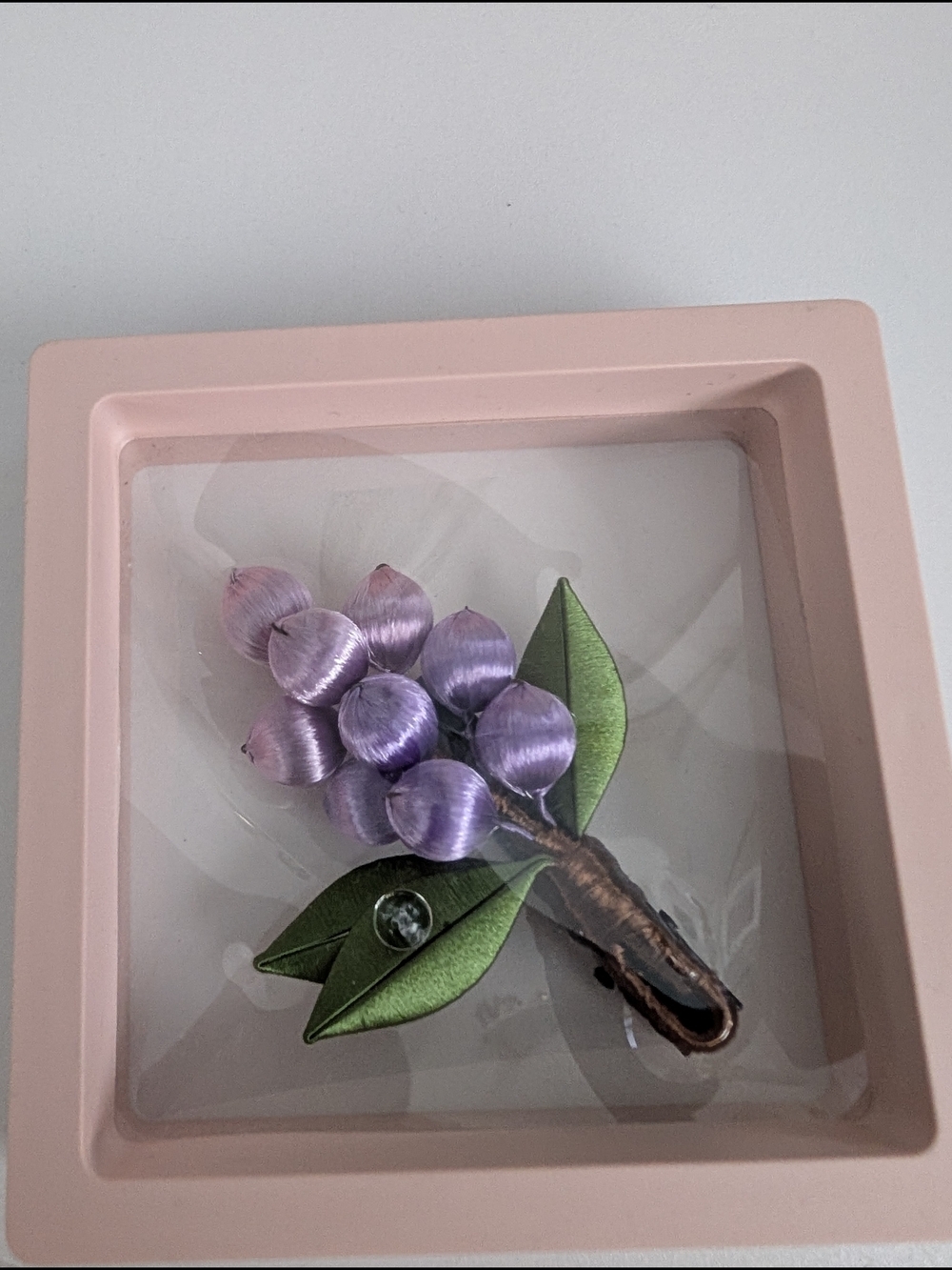 Silk Flower Handmade Hair Clip
